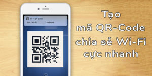 wifi kết nối bằng hệ thống barcode