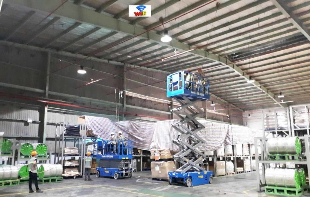 lắp đặt wifi cho nhà xưởng tại Bình Dương