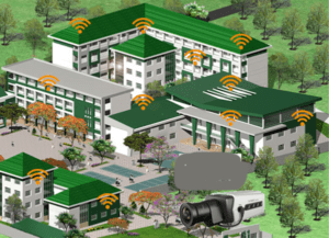 thiết kế mạng wifi cho trường học
