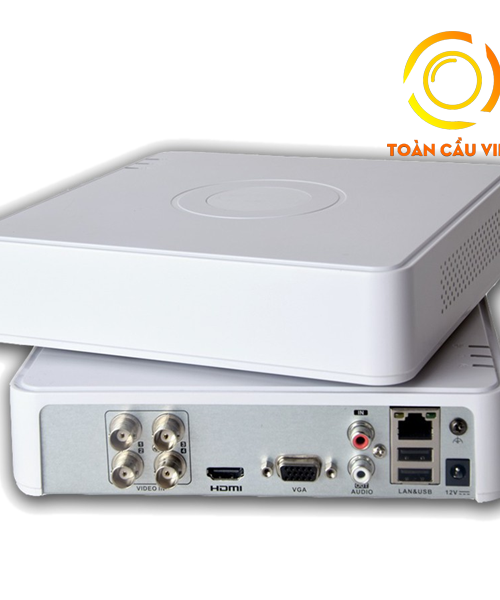 Đầu ghi HYBRID HD-TVI 4 kênh 1080P LITE H.265 Pro+ ( thế hệ TURBO 4.0 ) DS-7104HQHI-K1 (S)