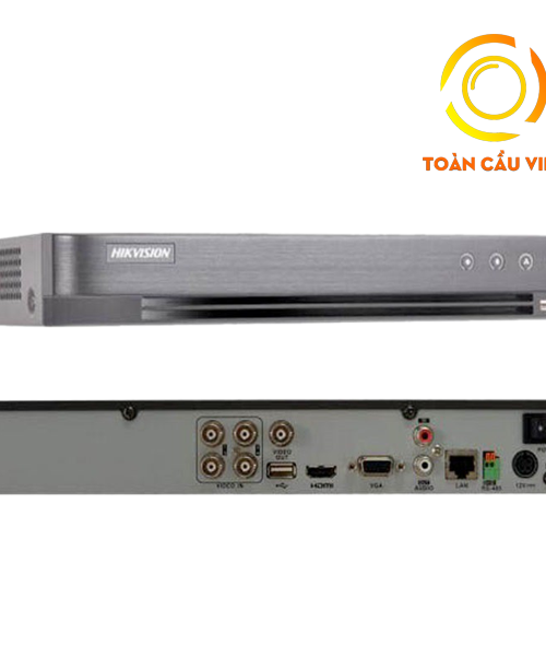Đầu ghi BALUN HYBRID HD-TVI 4 kênh 4MP Lite H.265 Pro ( thế hệ TURBO 4.0 ) DS-7204HQHI-K1/B