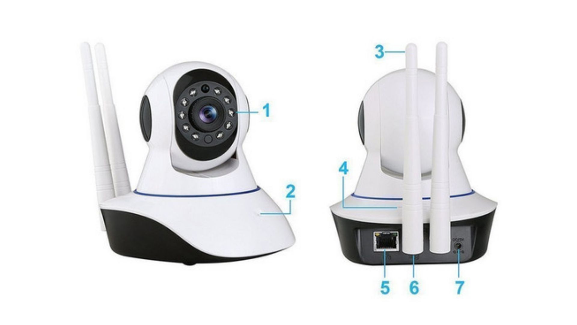 Các bộ phận đi kèm để cấu tạo thành hệ thống giám sát hoàn chỉnh