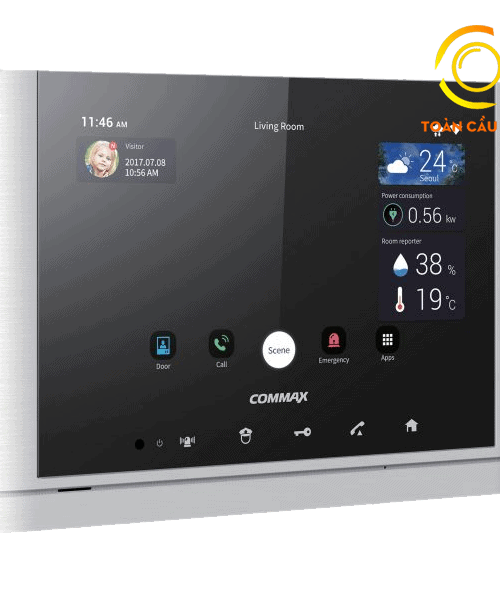 Màn hình chuông cửa Commax CIOT-1020M-Hàn Quốc