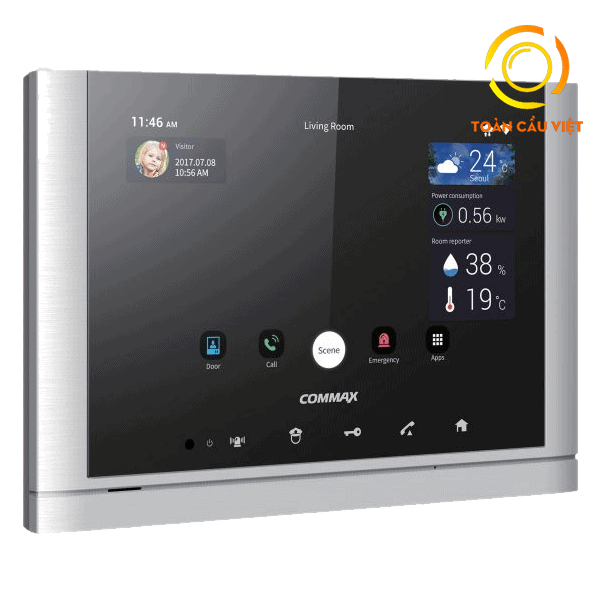 Màn hình chuông cửa Commax CIOT-1020M-Hàn Quốc