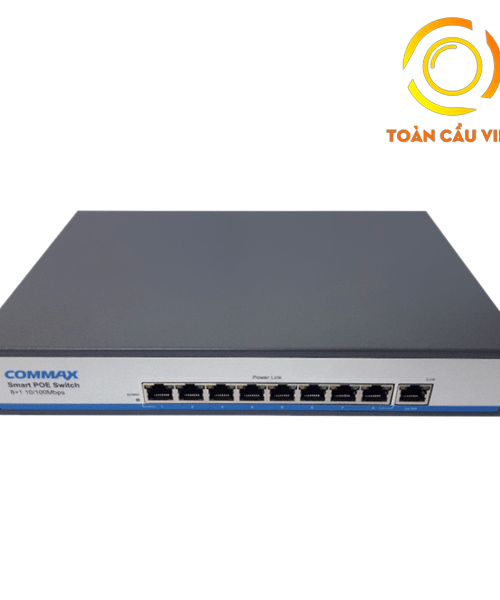Switch 8 port POE Commax CIOT-H8L2-Hàn Quốc