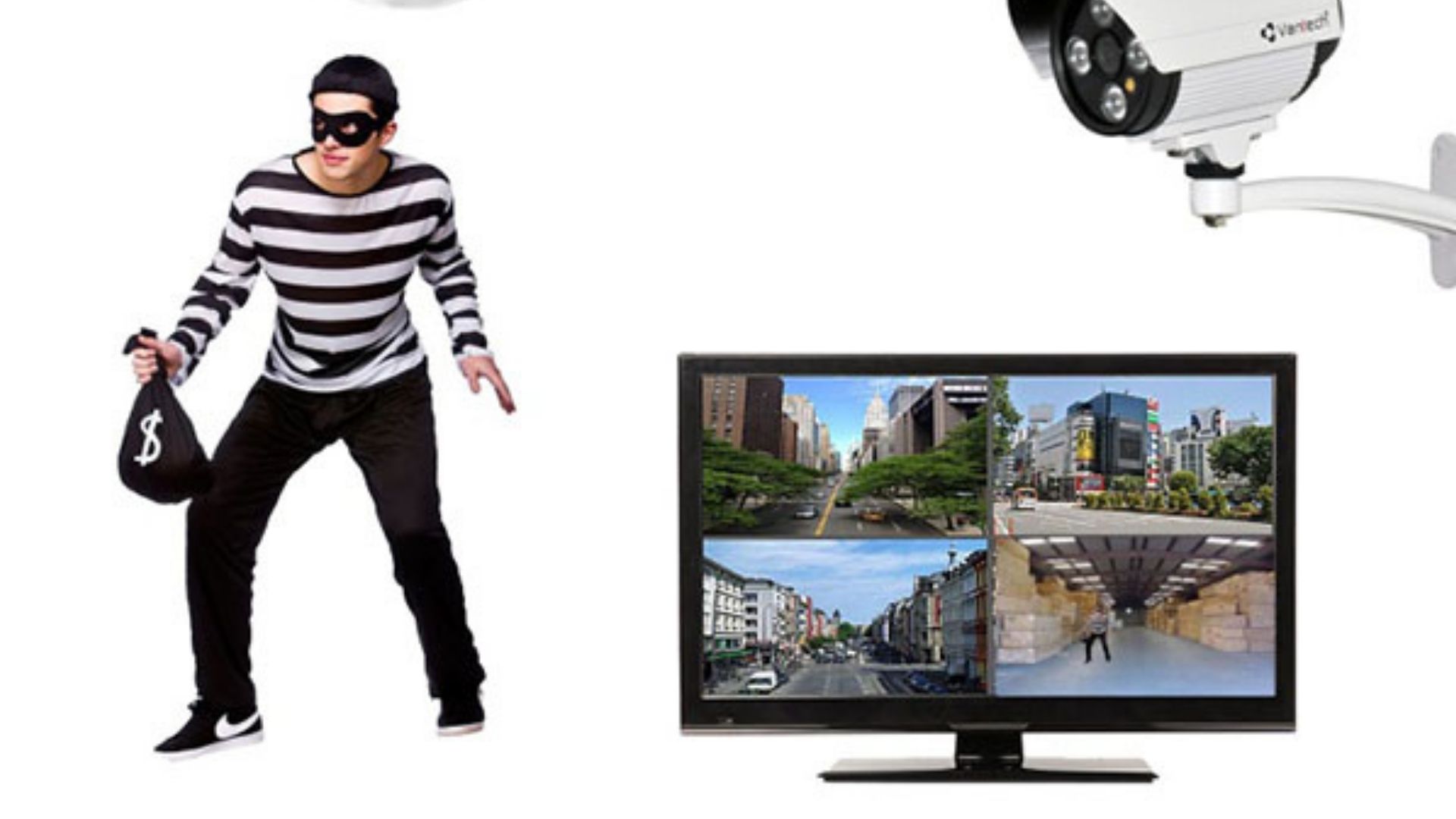 Lắp đặt hệ thống an ninh camera có báo trộm
