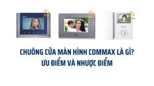 Chuông cửa màn hình Commax