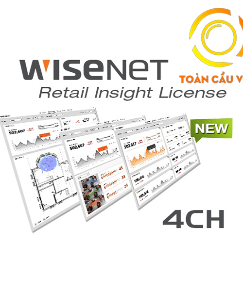 Client Register 4 kênh Hanwha Techwin WISENET SSI-CR04L