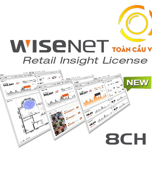 Client Register 8 kênh Hanwha Techwin WISENET SSI-CR08L