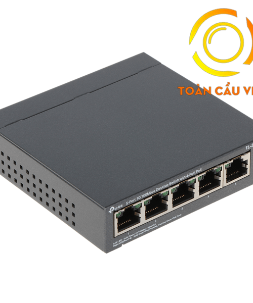 5-Port 10/100Mbps with 4-port PoE Switch TP-LINK TL-SF1005LP