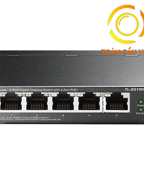 5-Port Gigabit with 4-port PoE+ Switch TP-LINK TL-SG1005LP