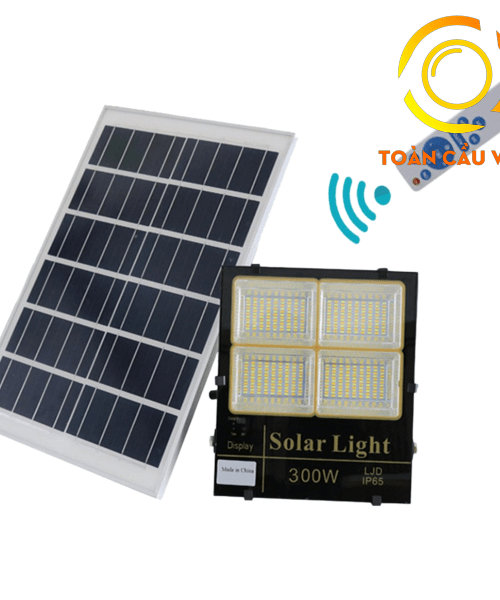 Đèn năng lượng mặt trời 300W 3 màu LJD-88300/L3M