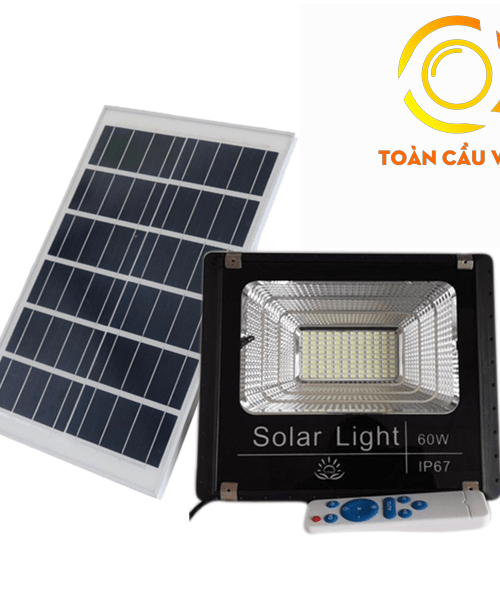 Đèn năng lượng mặt trời 60W 3 màu LJD-8860/L3M