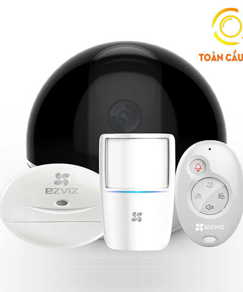 BỘ KIT BÁO ĐỘNG KHÔNG DÂY EZVIZ CS-CV248 BAO GỒM CAMERA C6C + RF + T1