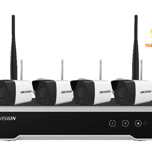 Bộ Kit 4 Camera IP Wifi 2MP HIKVISION NK42W0