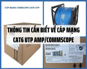 Thông tin cần biết về cáp mạng Cat6 UTP AMP/CommScope